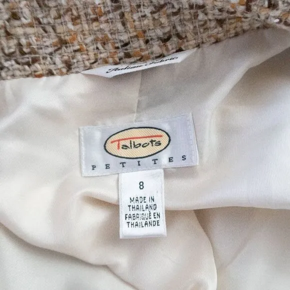 Talbots Women's Blazer Petite 8
