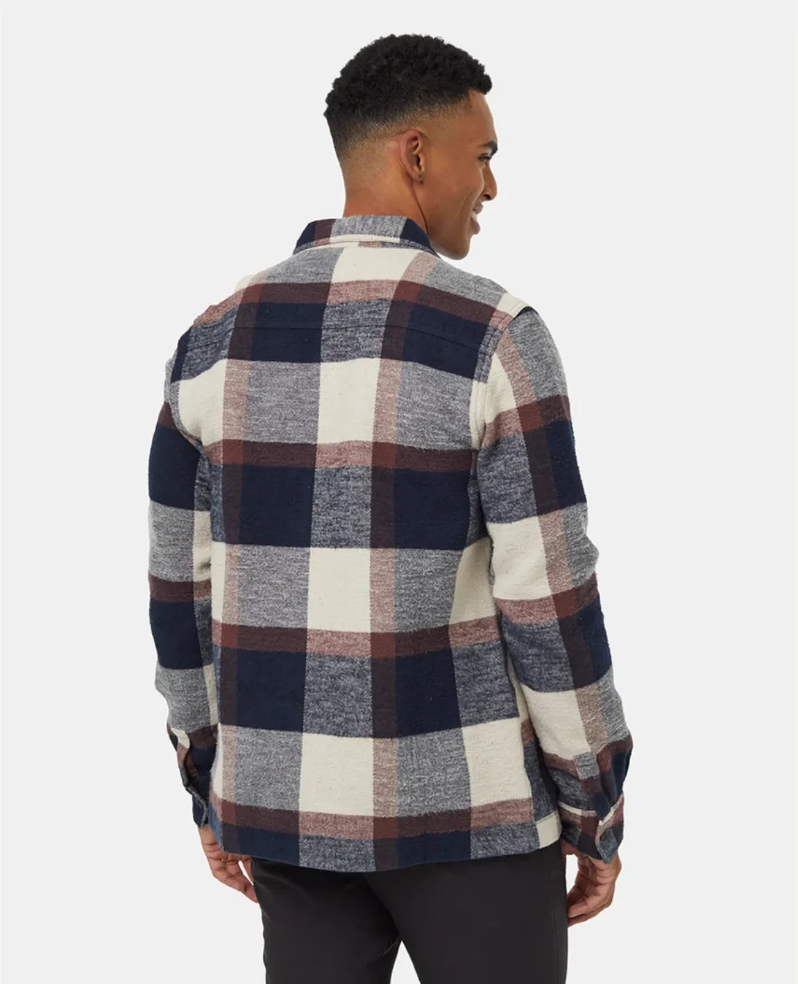 Tentree Mens Heavy Weight Flannel Shirt