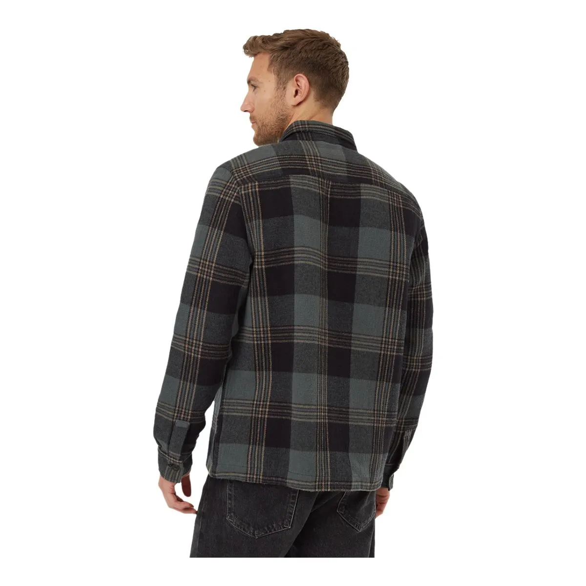Tentree Mens Heavy Weight Flannel Shirt