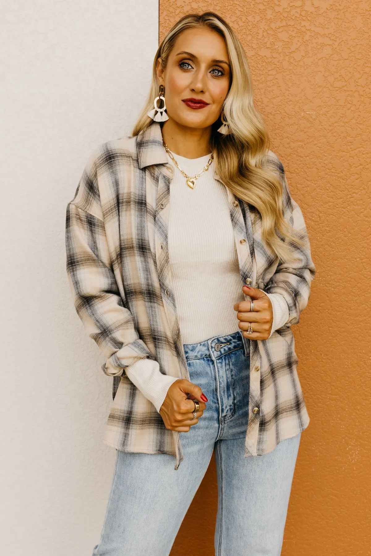 The Amelie Plaid Flannel Shirt