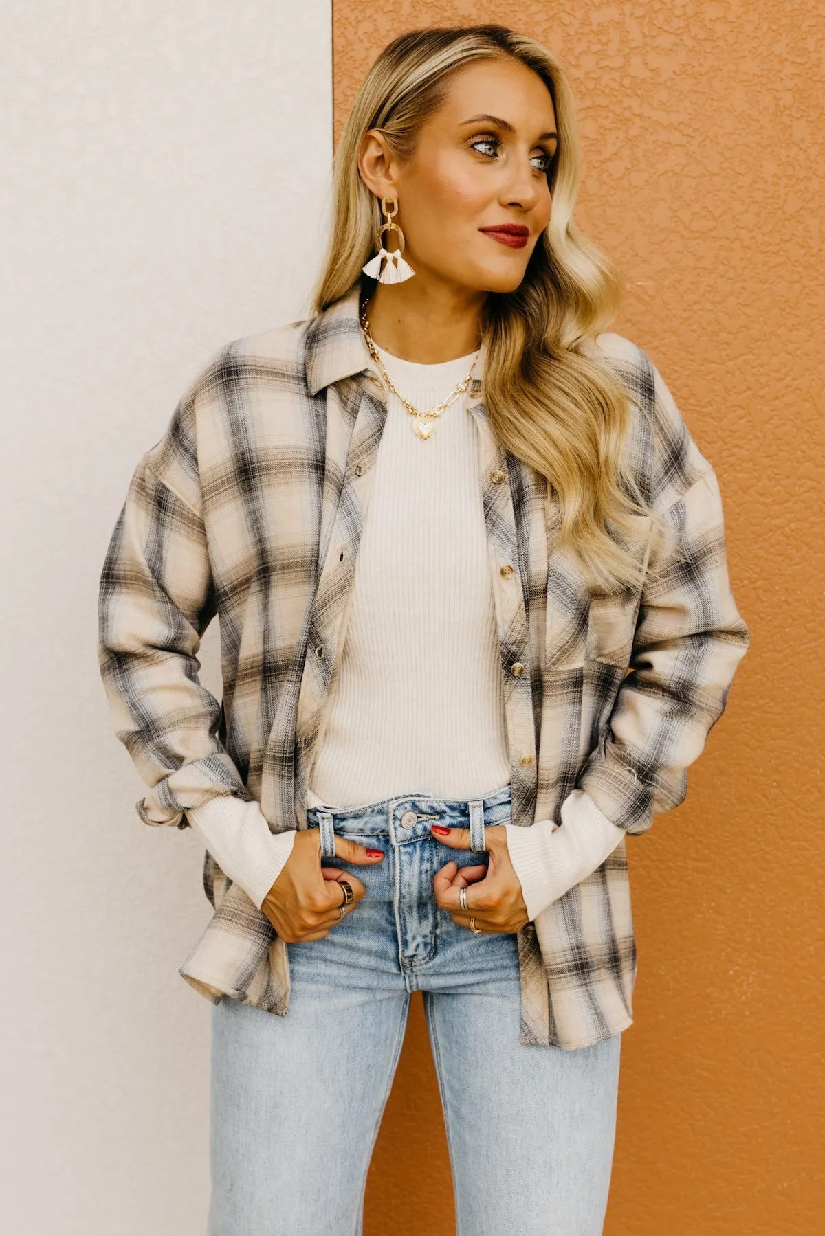 The Amelie Plaid Flannel Shirt