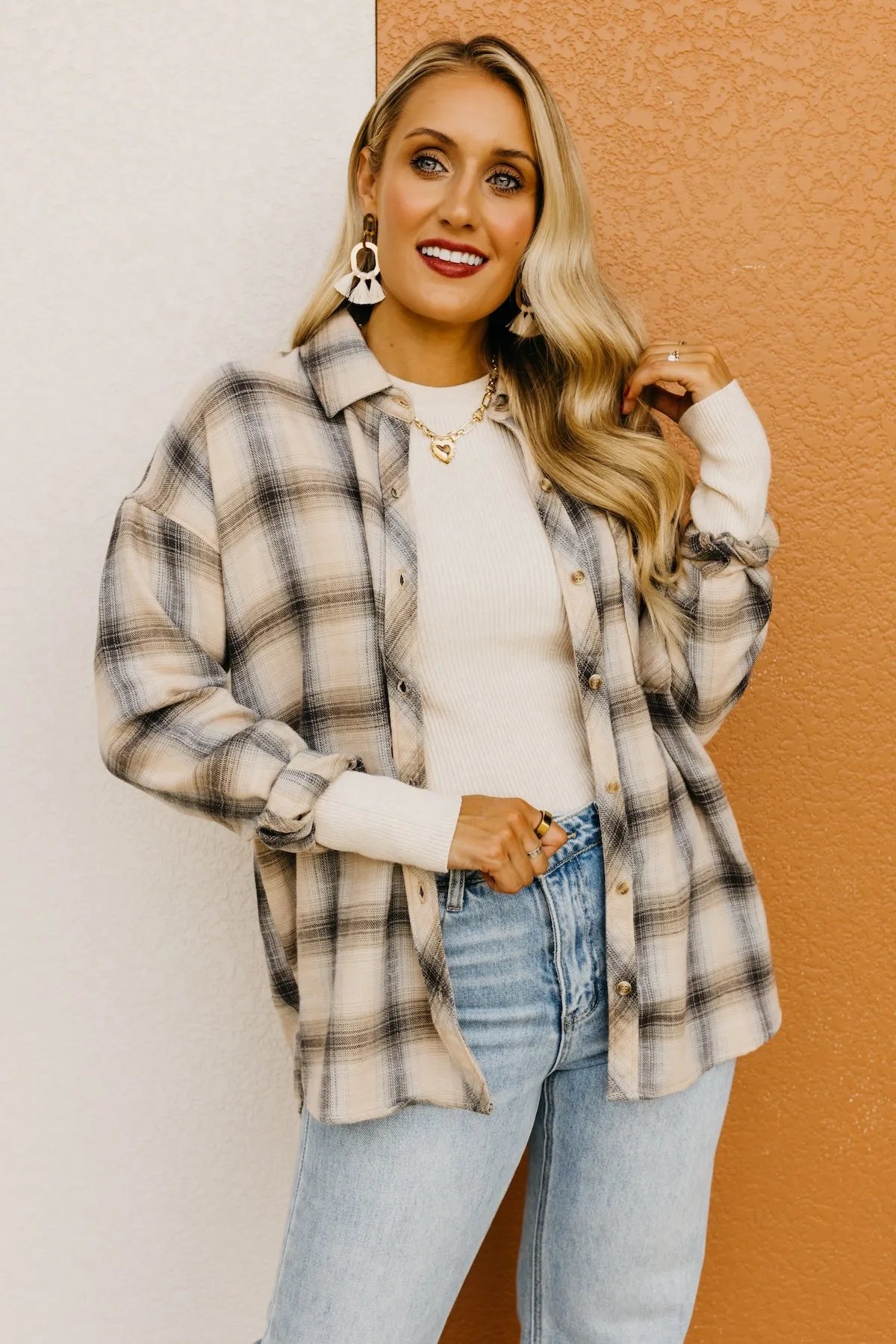 The Amelie Plaid Flannel Shirt