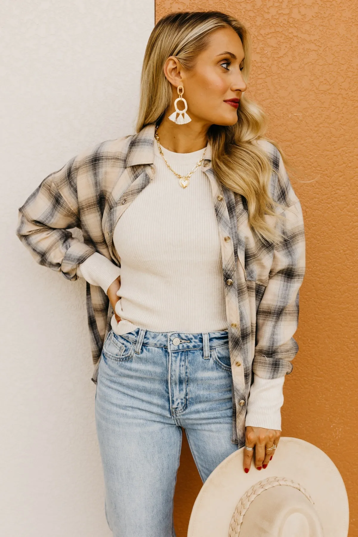The Amelie Plaid Flannel Shirt