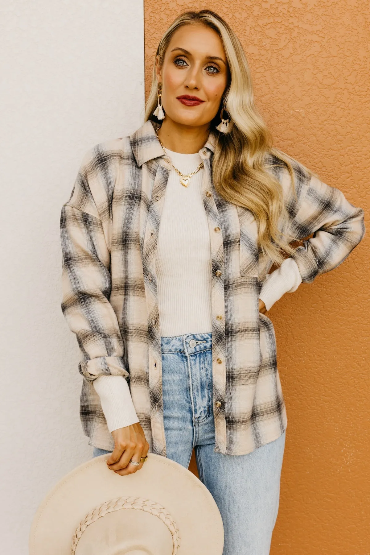 The Amelie Plaid Flannel Shirt