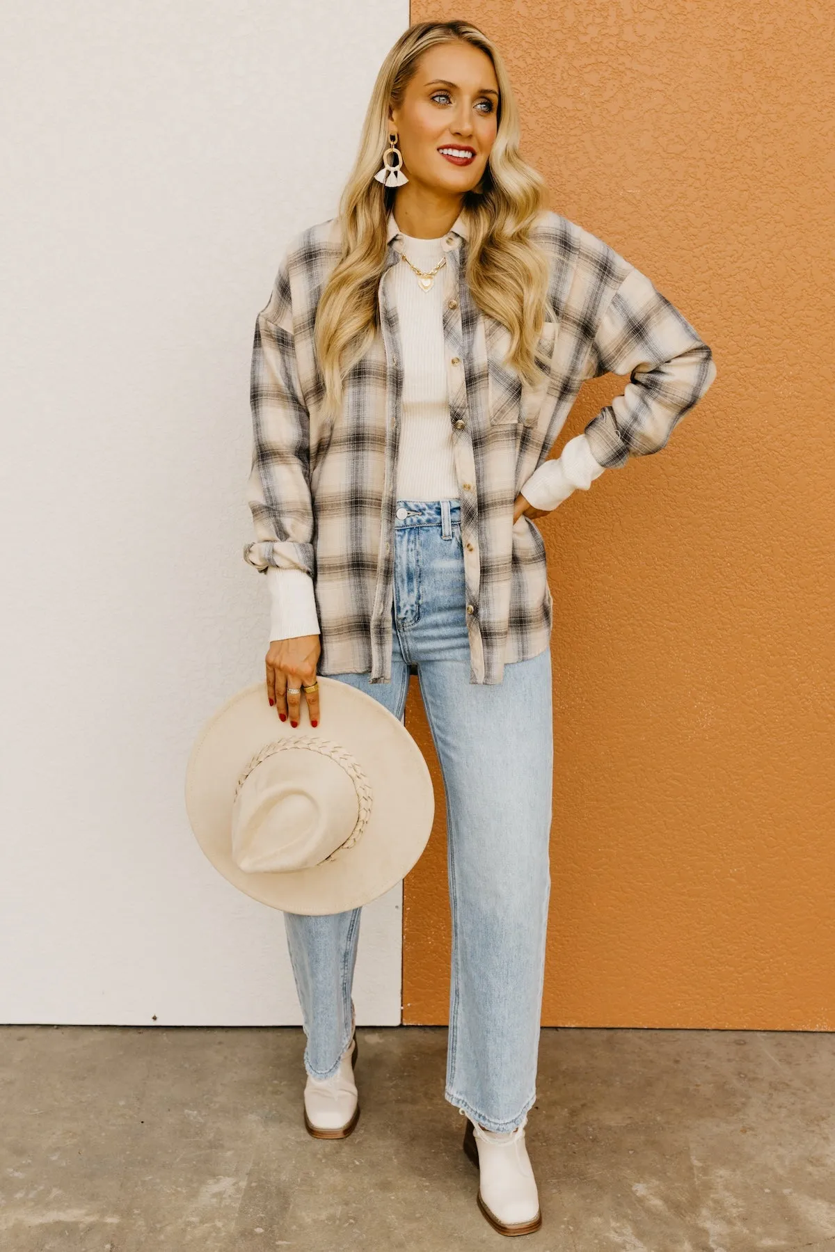 The Amelie Plaid Flannel Shirt
