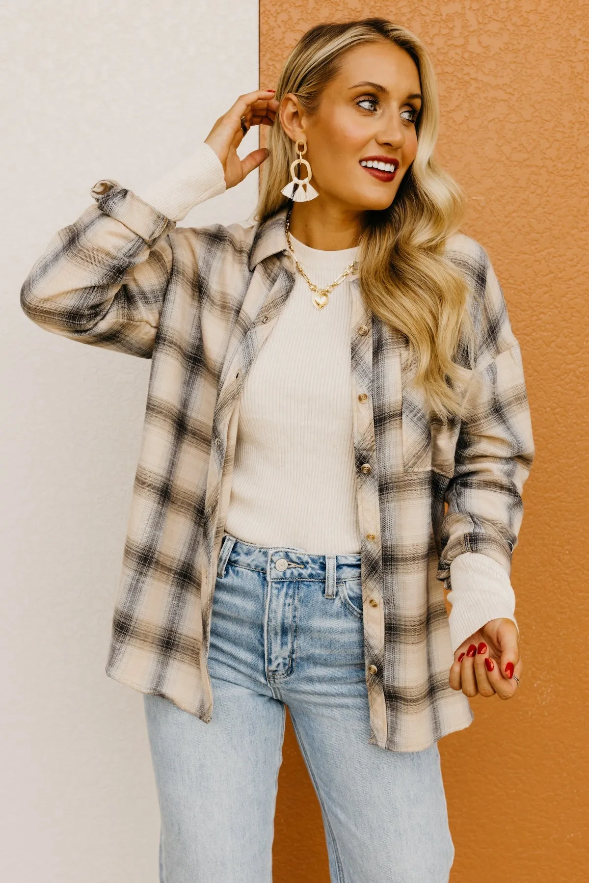 The Amelie Plaid Flannel Shirt
