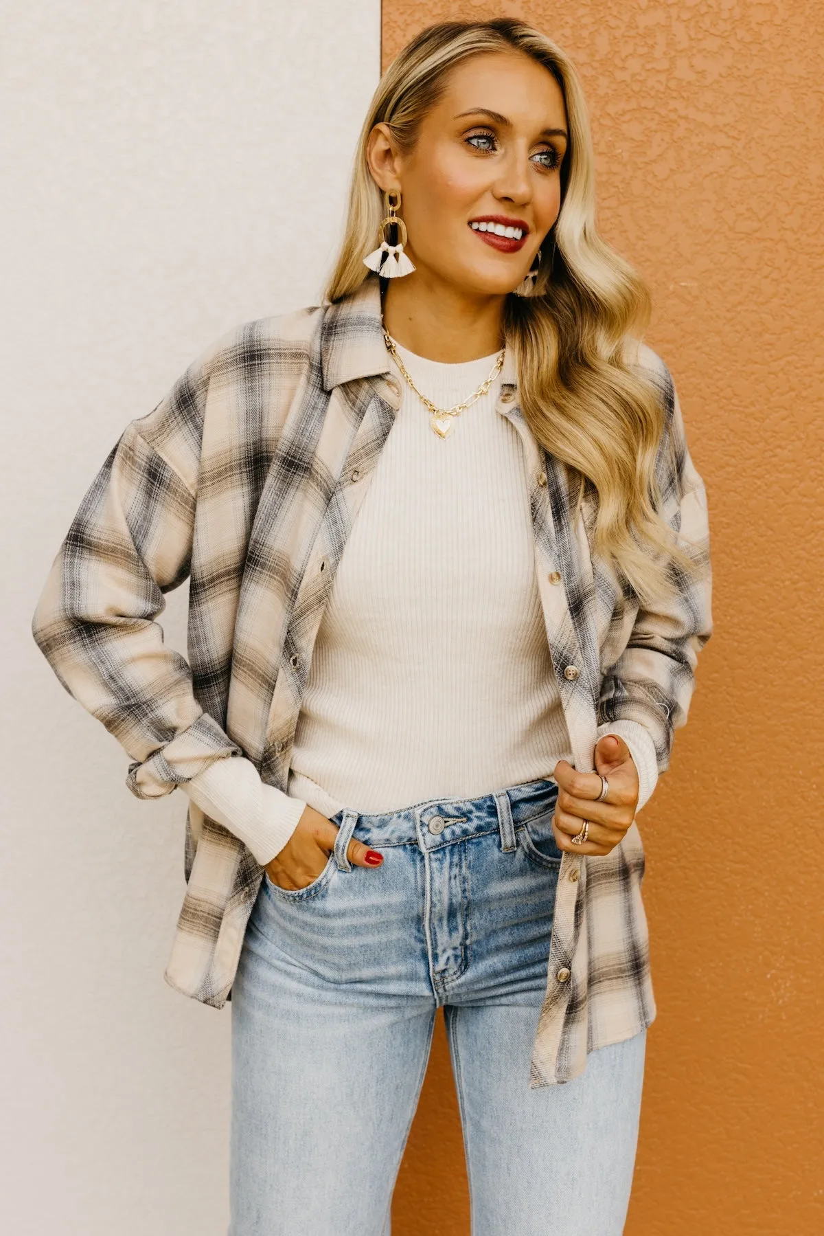The Amelie Plaid Flannel Shirt
