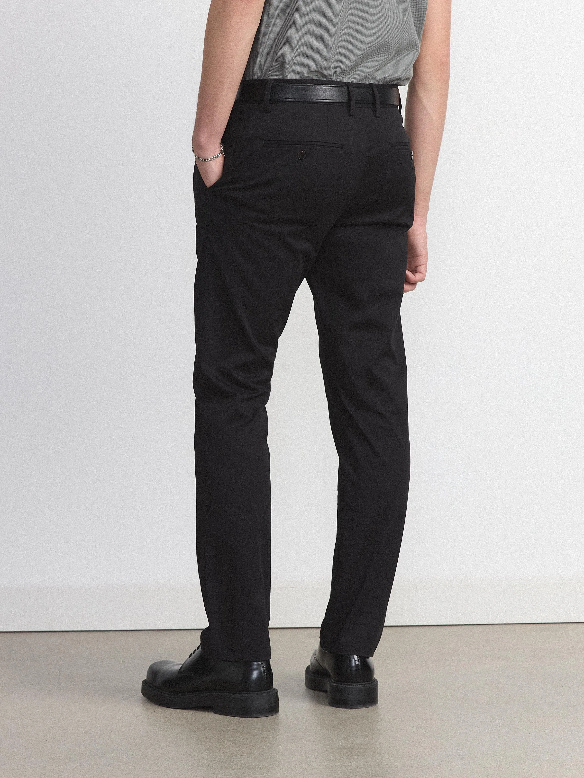 The Brunswick Chino Pant in Black