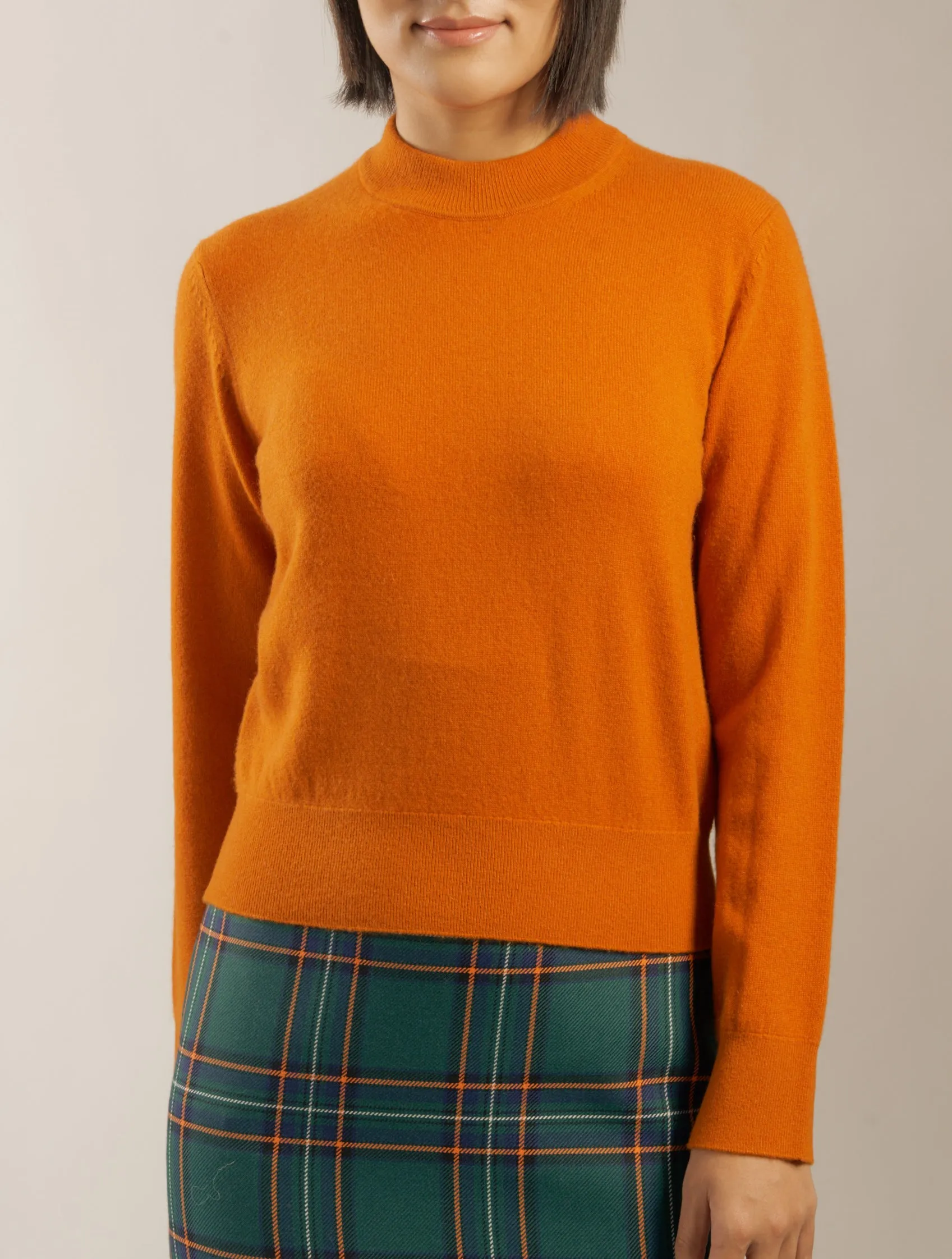 The 'Delilo' Mockneck in Persimmon