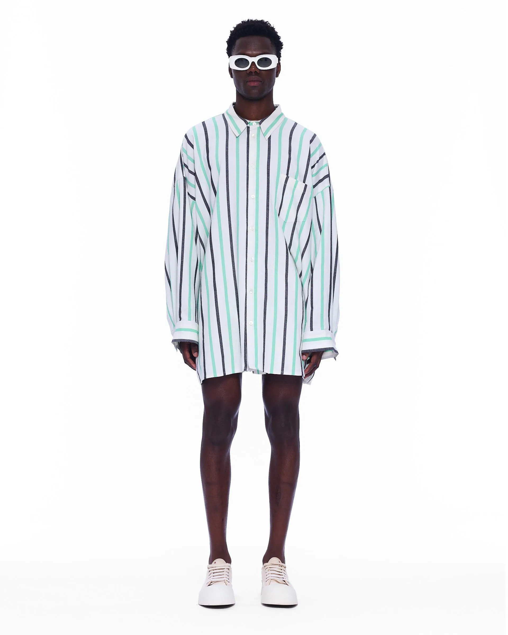 The Oversized Shirt : Stripe 6