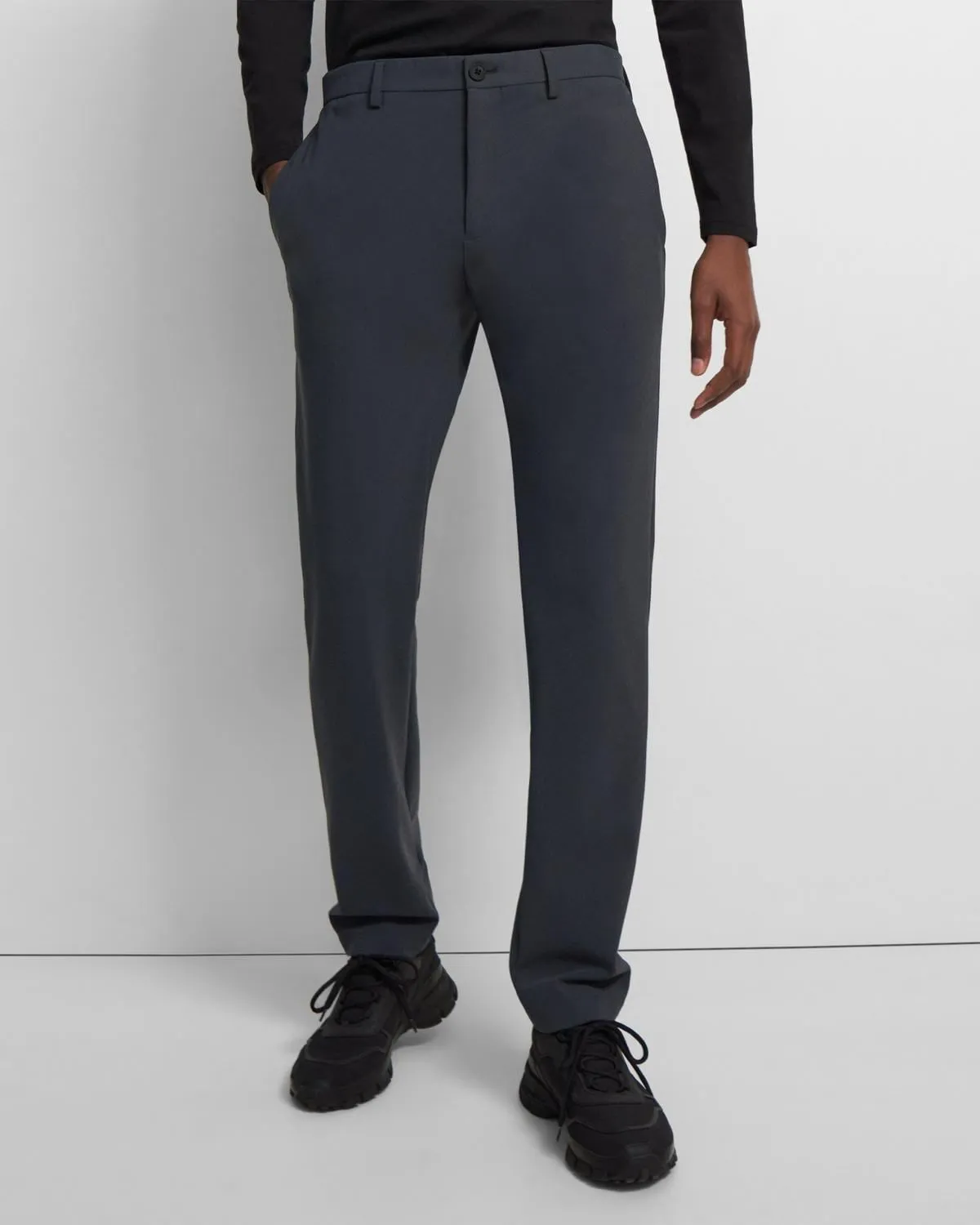 Theory Zaine Pant in Precision Ponte - Basalt
