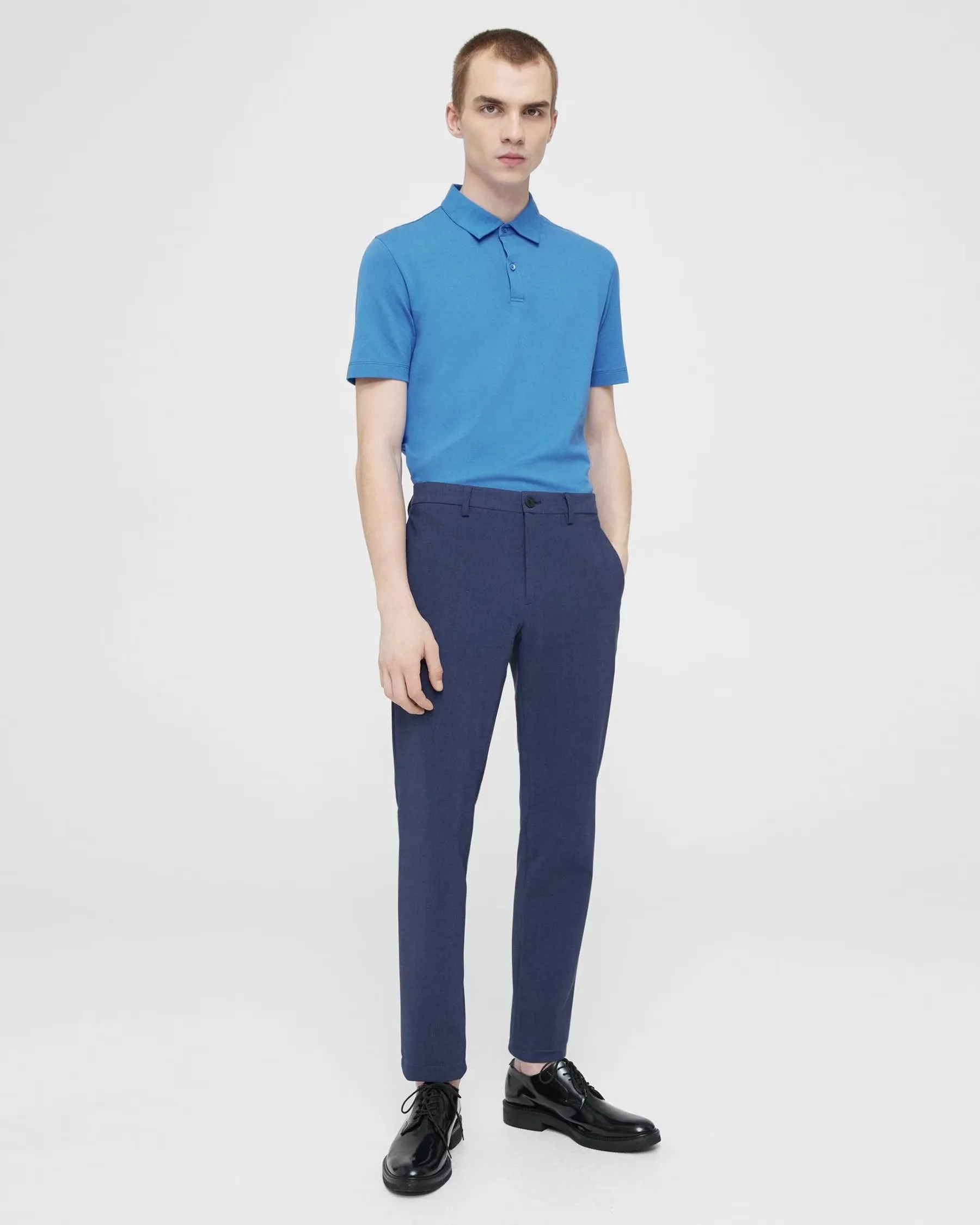 Theory Zaine Pant in Precision Ponte - Klein Blue