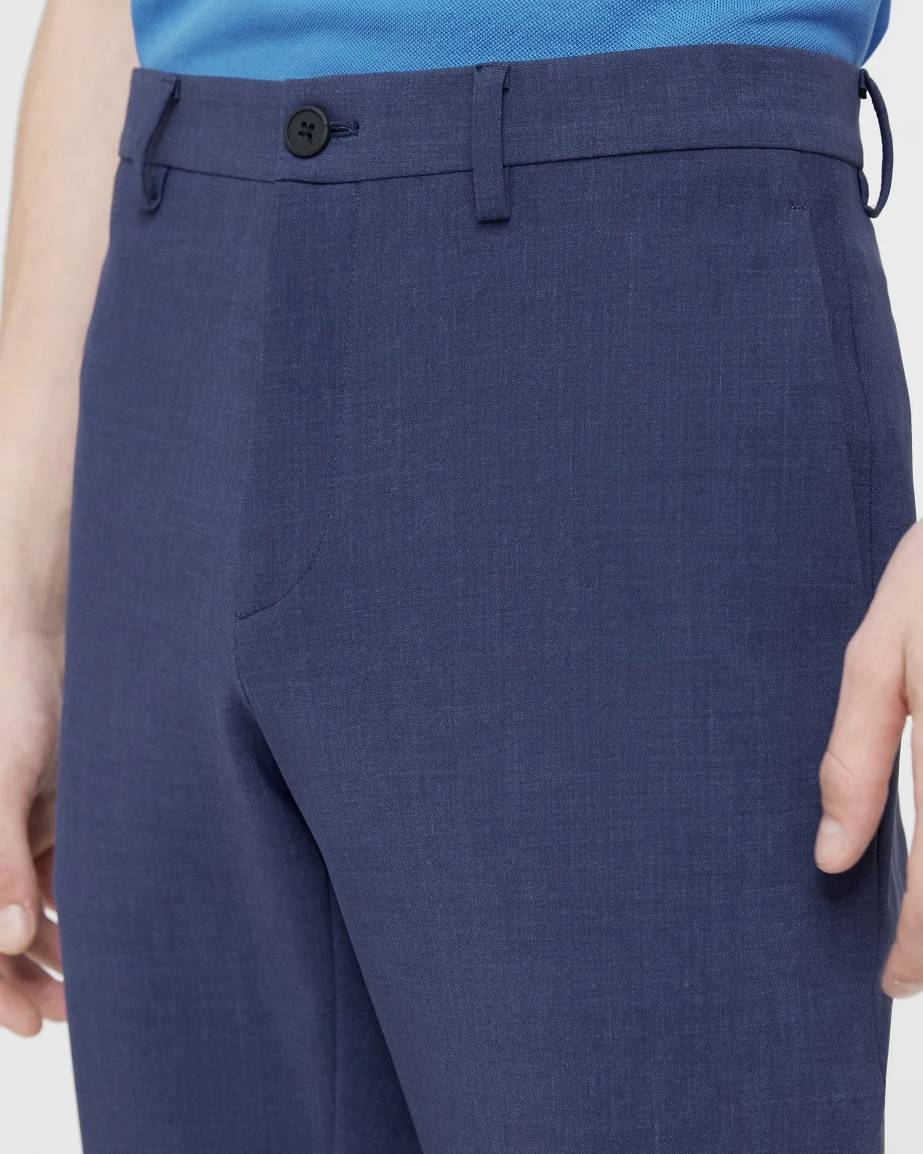 Theory Zaine Pant in Precision Ponte - Klein Blue