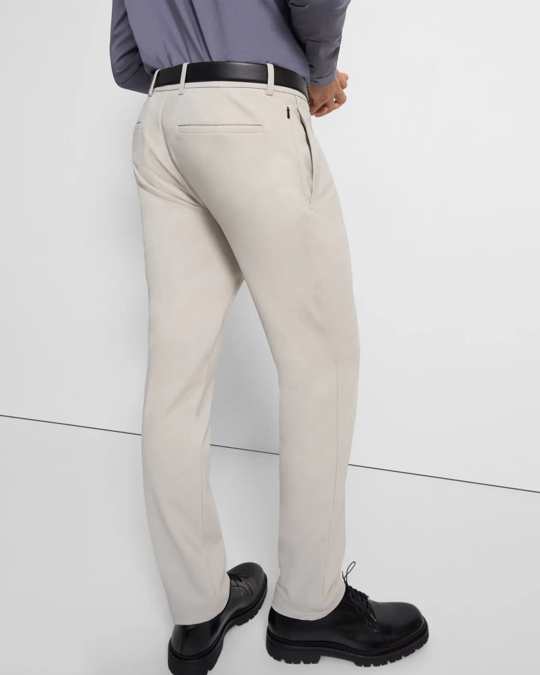 Theory Zaine Pant in Precision Ponte - Putty