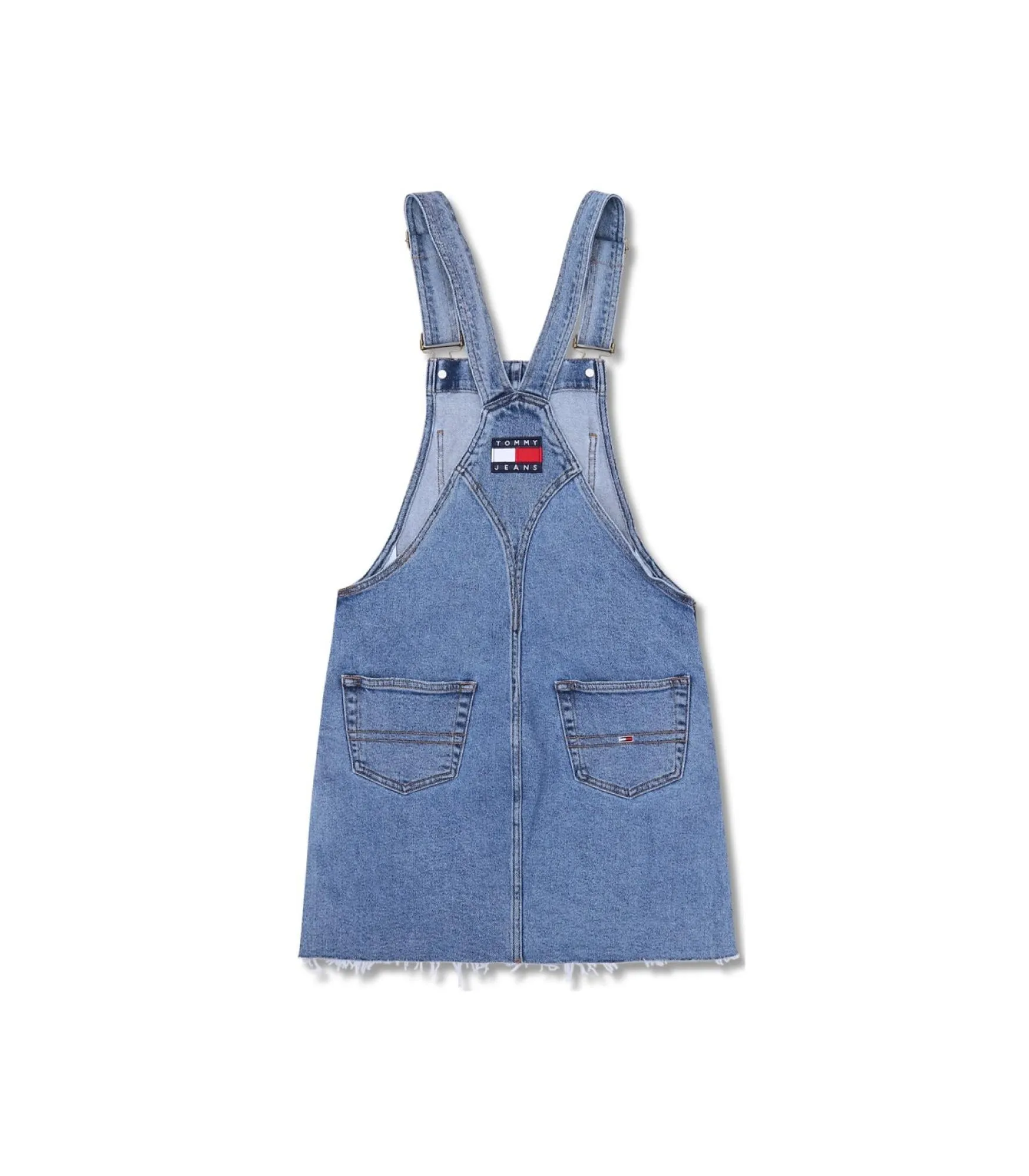 Tjw A-line Dungaree Dress Pcblcf - Pecos Blue Comfort