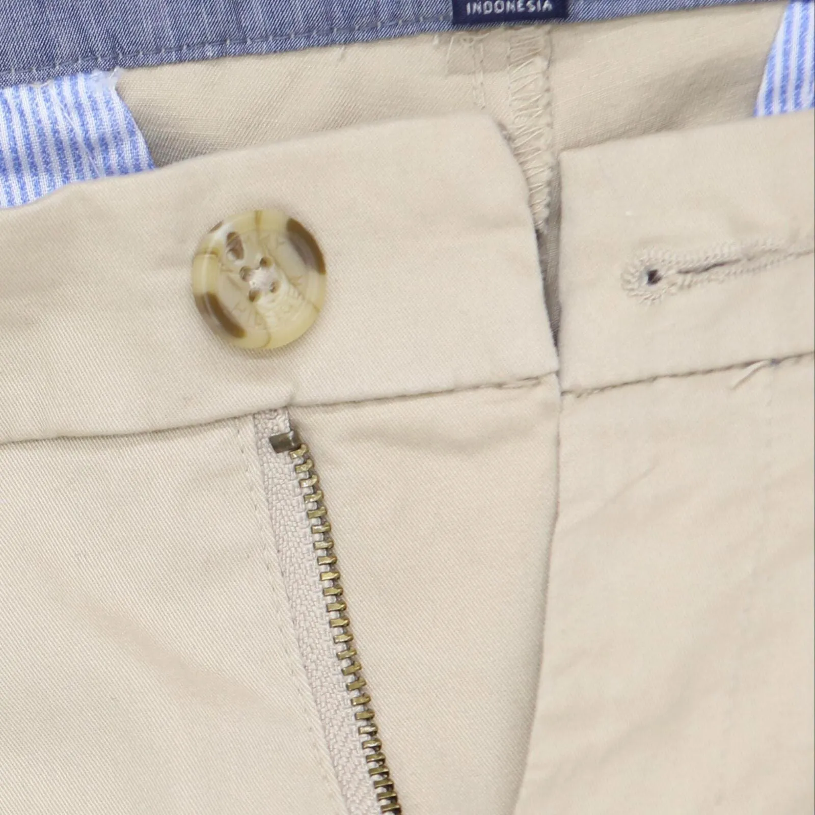 Tommy Hilfiger Womens Plus Size Hampton Chino Pants W7RK0035 Khaki Brown 24W