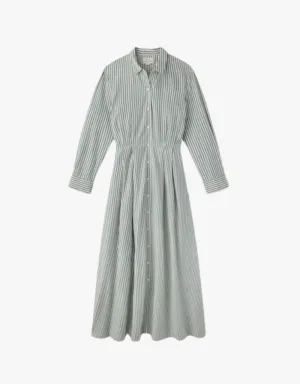 Trovata Emmelie Dress in Green Stripe