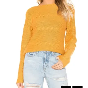 Tularosa Revolve Wool Blend Show Cable Knit Sweater