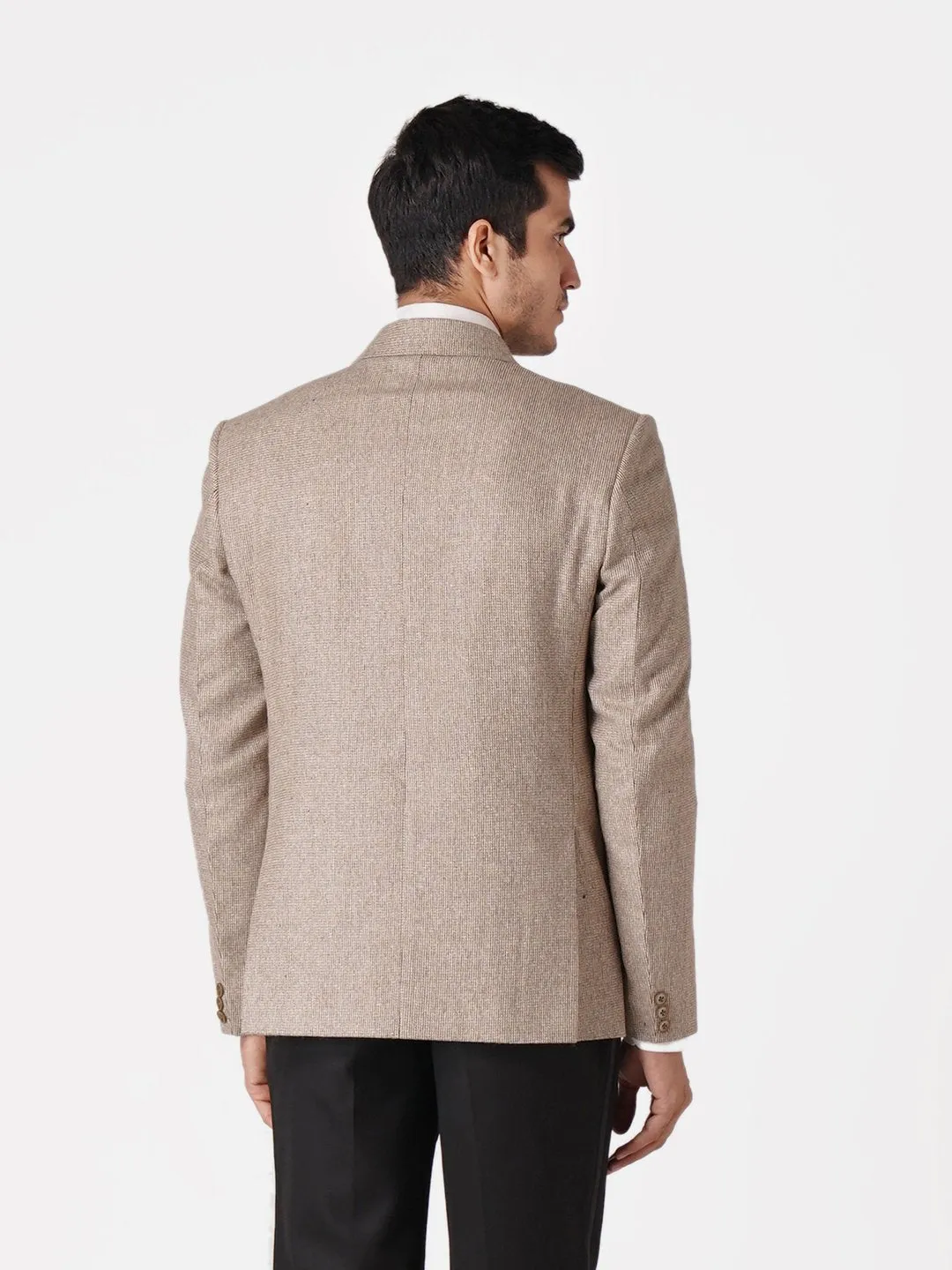 Tweed Beige Blazer