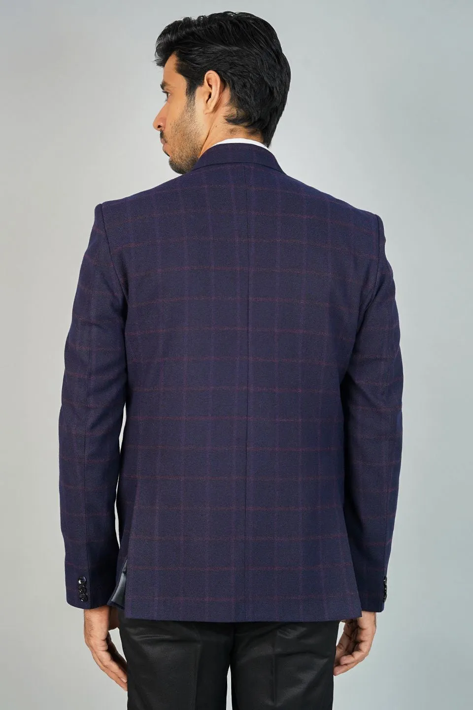 Tweed Blue Blazer