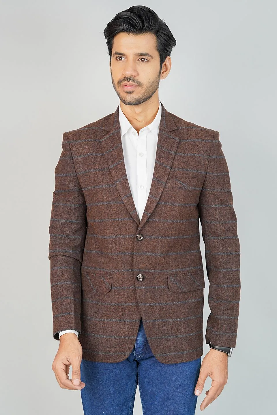 Tweed Brown Blazer