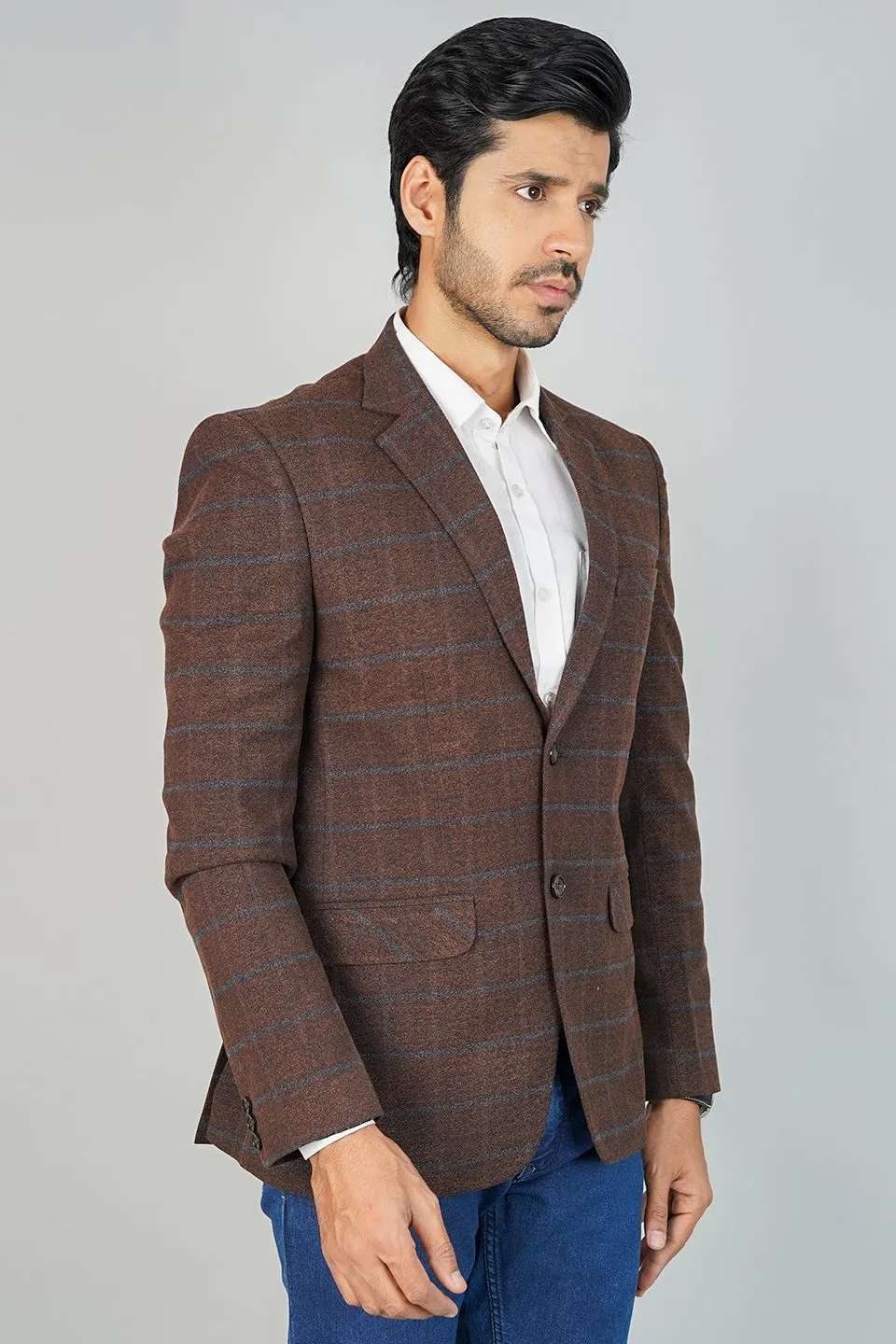 Tweed Brown Blazer