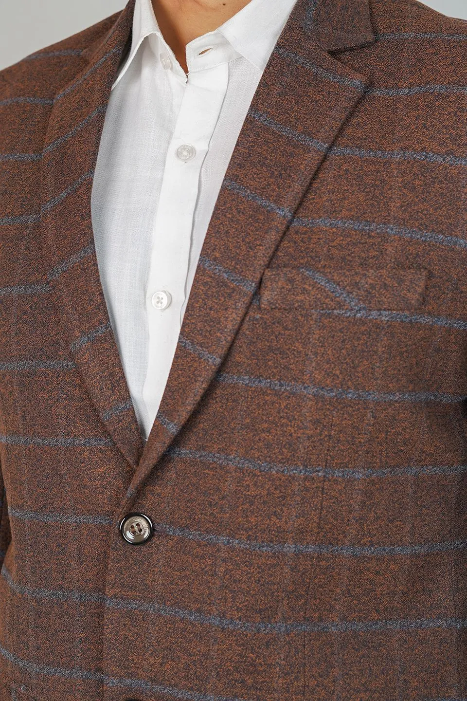Tweed Brown Blazer