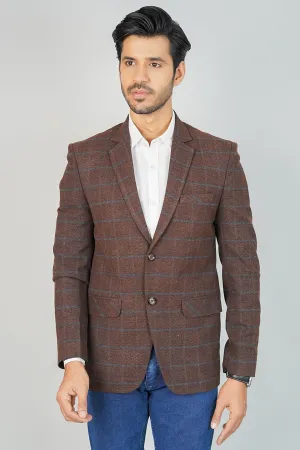 Tweed Brown Blazer
