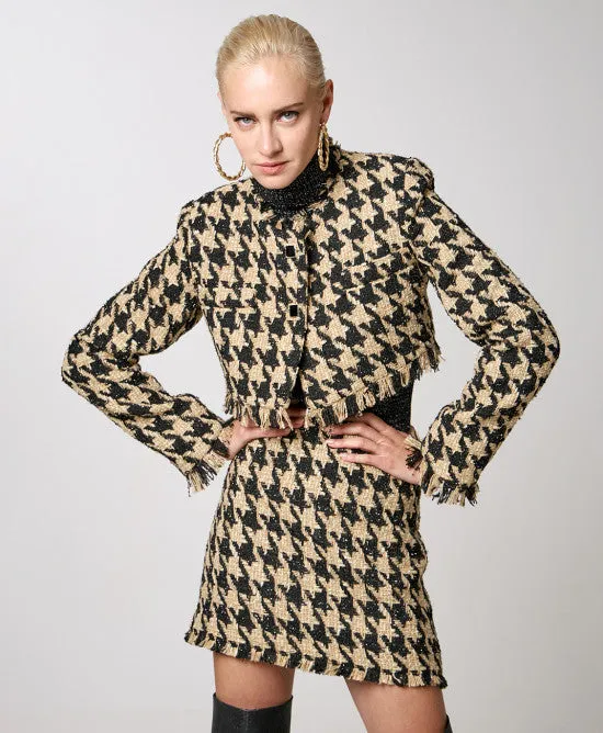 Tweed Skirt Gold SALE