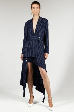 Twisted Stripe Blazer