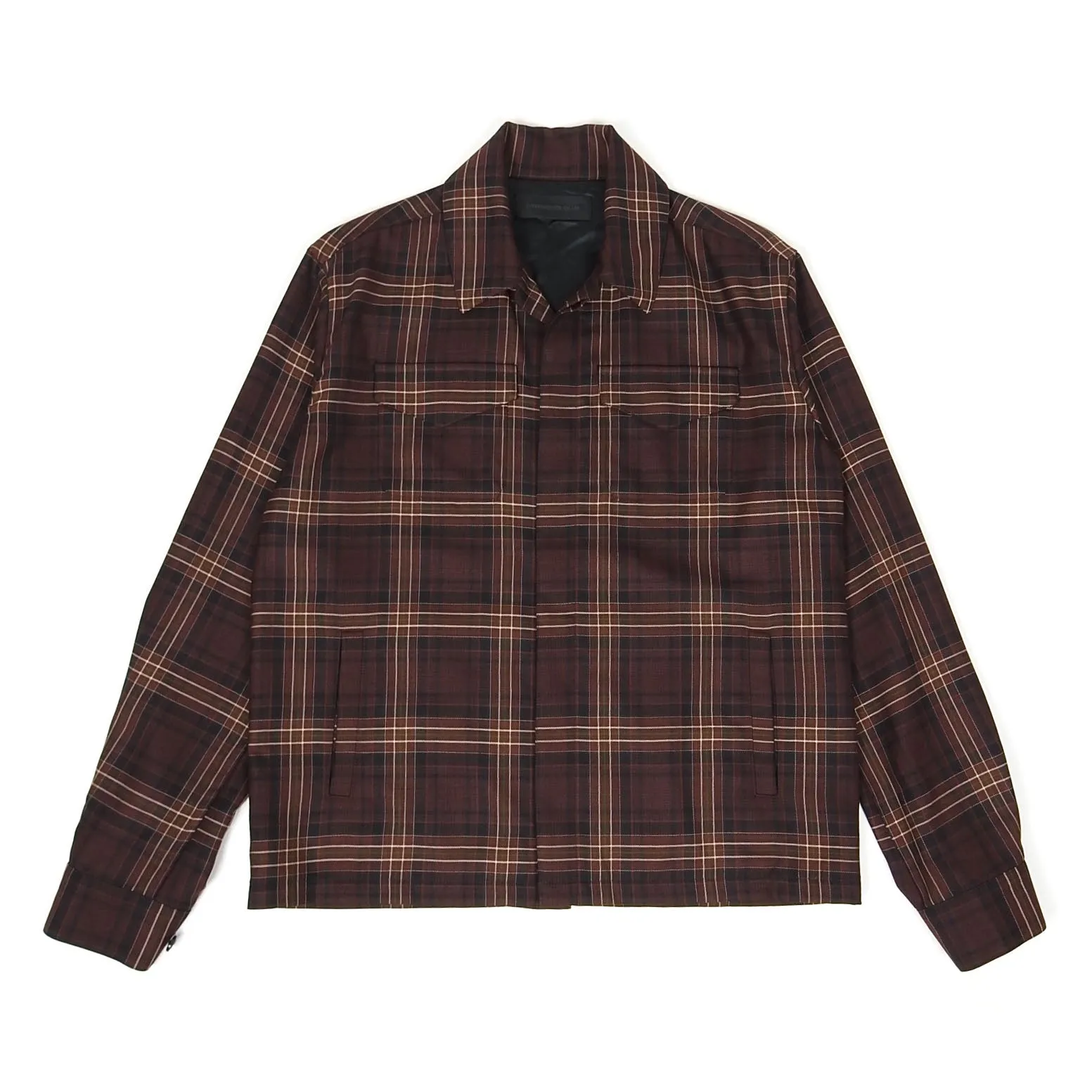 Undercover Check Overshirt Size 3