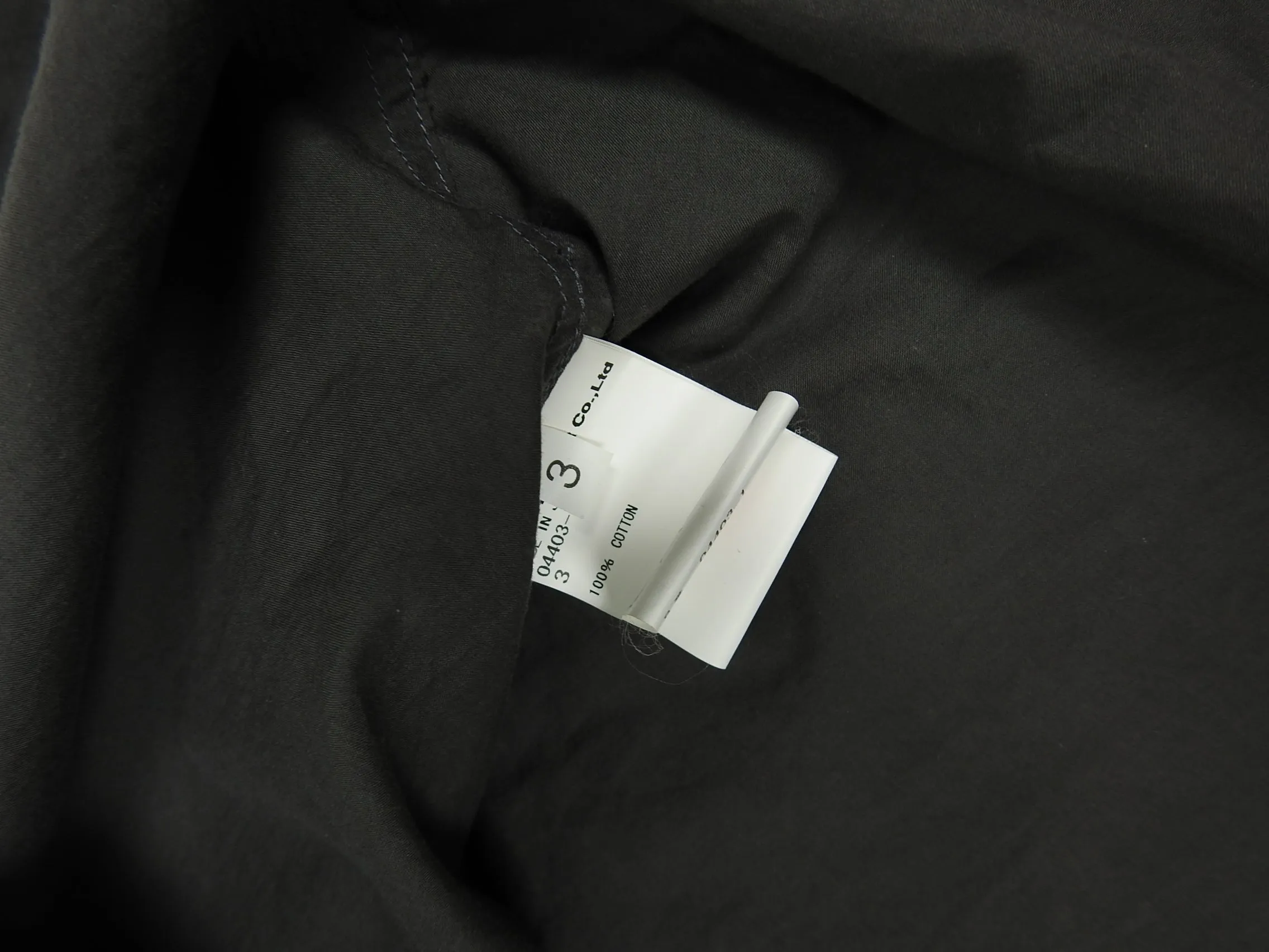 Undercover Grey Shirt Size 3