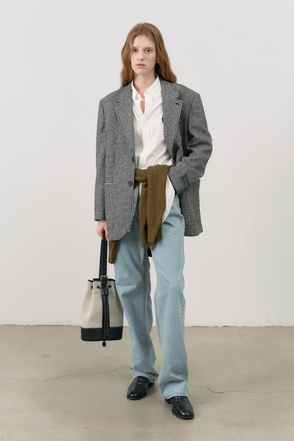 Unisex Oversized Wool Blazer