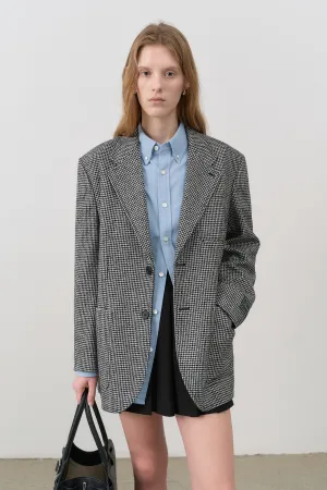 Unisex Oversized Wool Blazer
