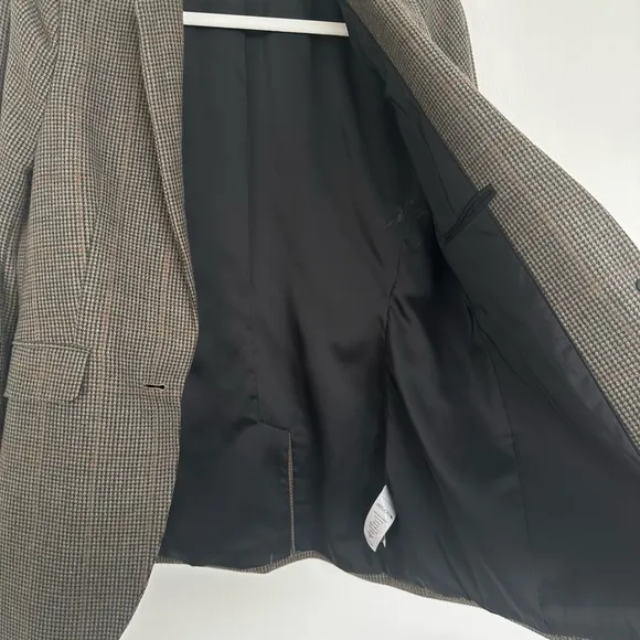 Untuck it For Her Tweed Blazer Brown | Size 6