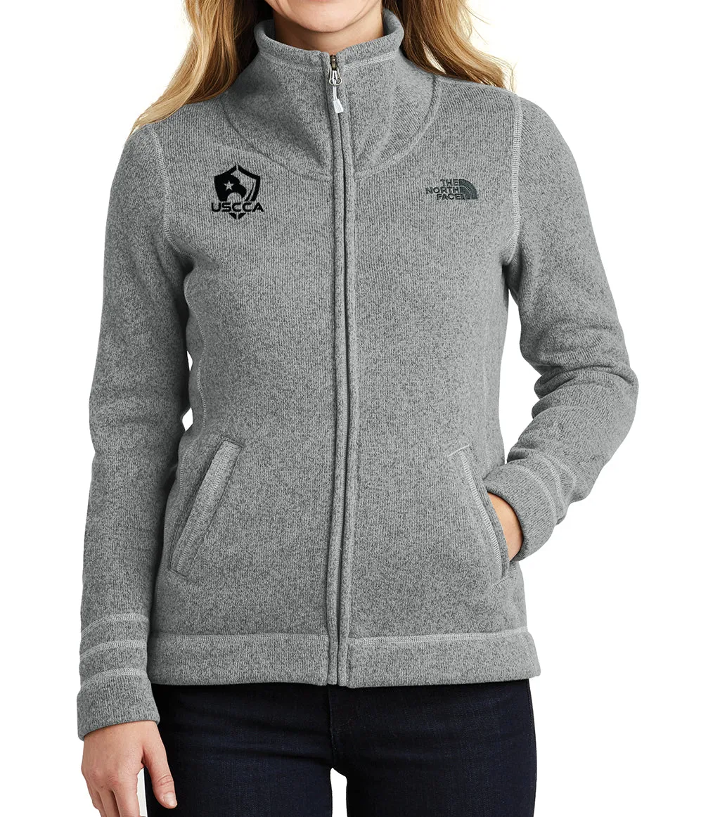 USCCA The North Face® Ladies Sweater Fleece Jacket