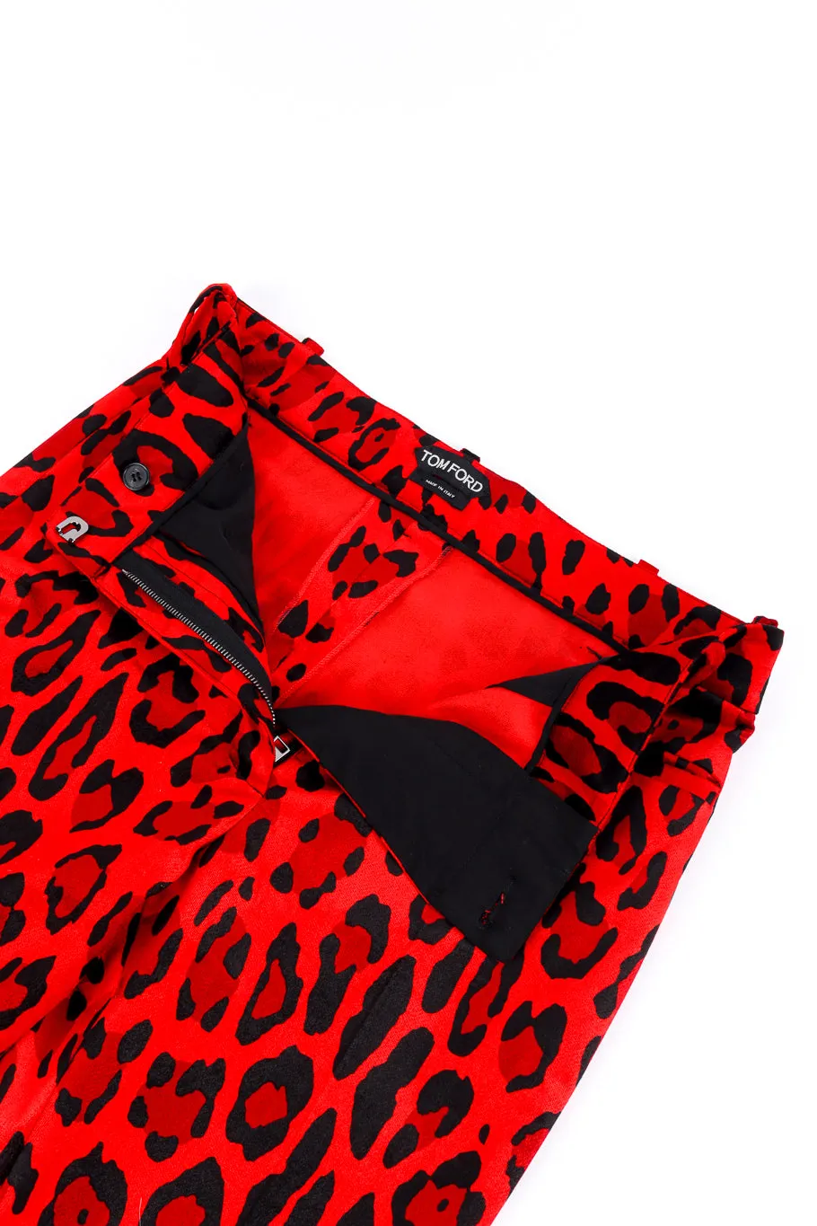 Velvet Animal Print Pant