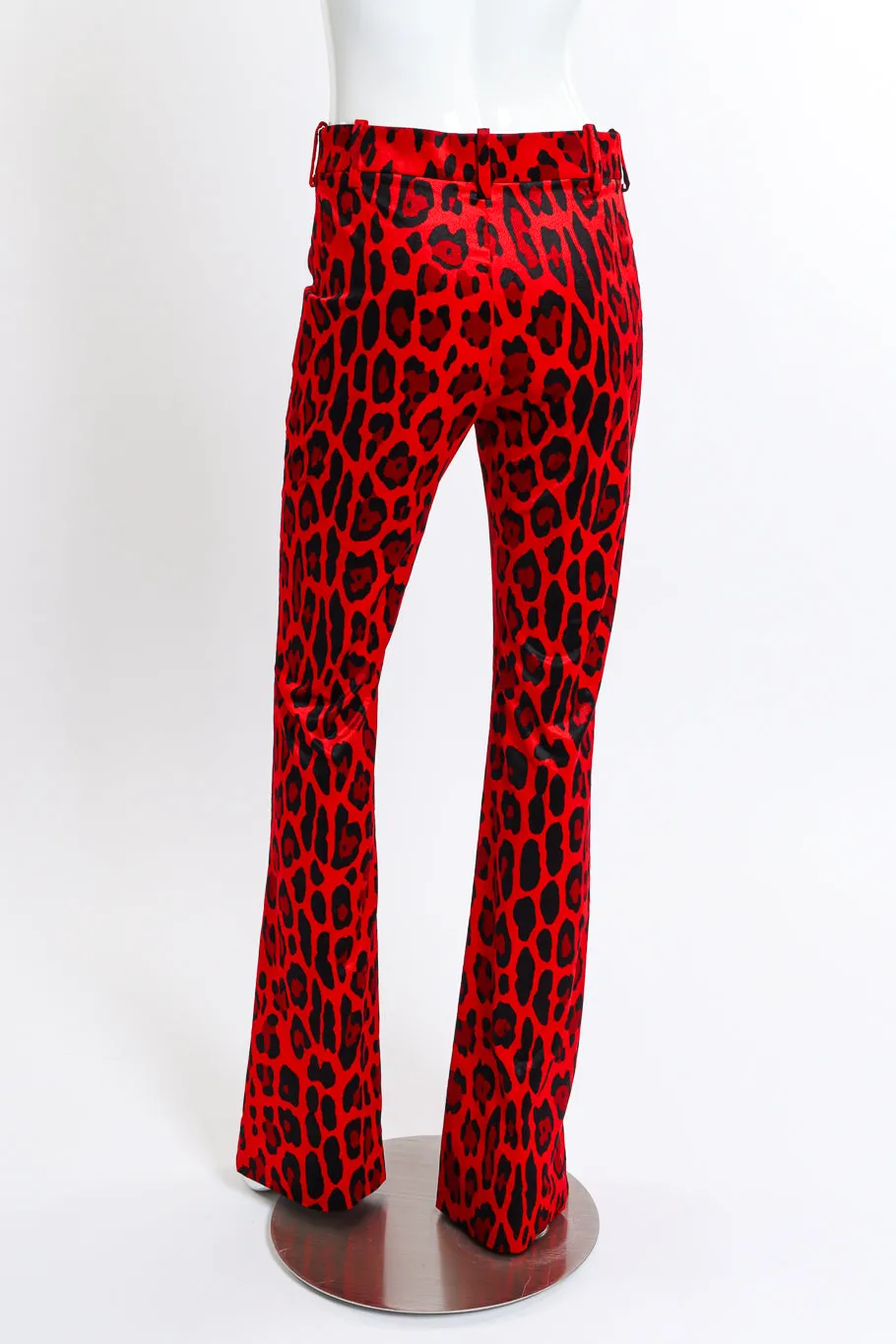 Velvet Animal Print Pant