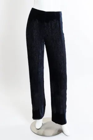 Velvet Burnout Pant