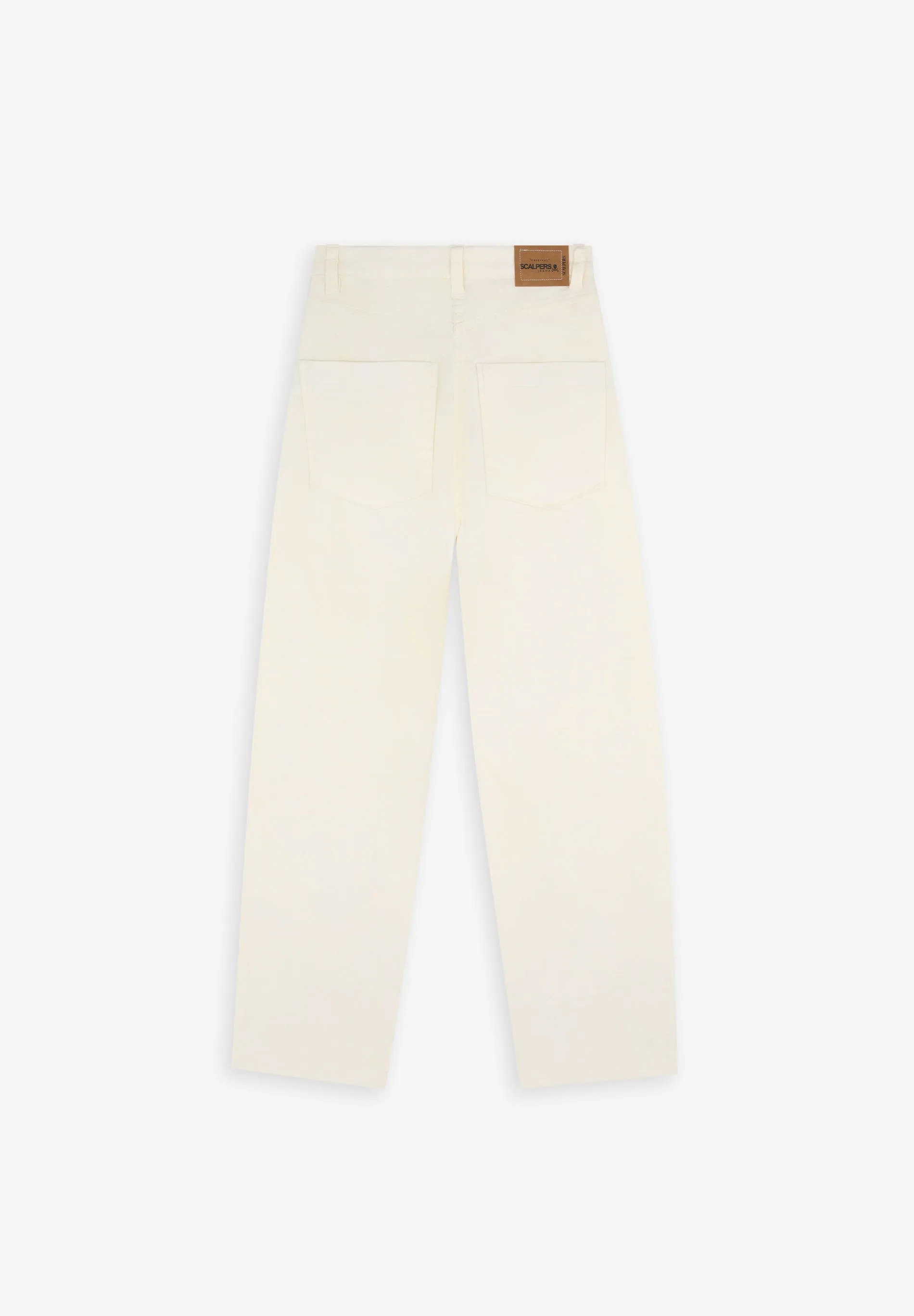 VELVET CHINO EMB PANT