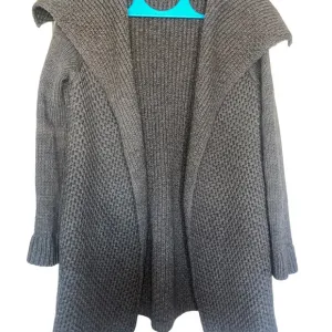 Vince cable knit cotton long Cardigan sweater with‎ pockets XS