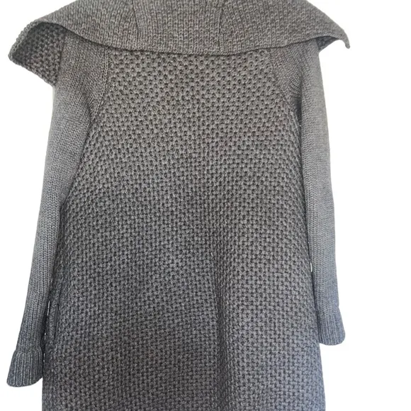Vince cable knit cotton long Cardigan sweater with‎ pockets XS