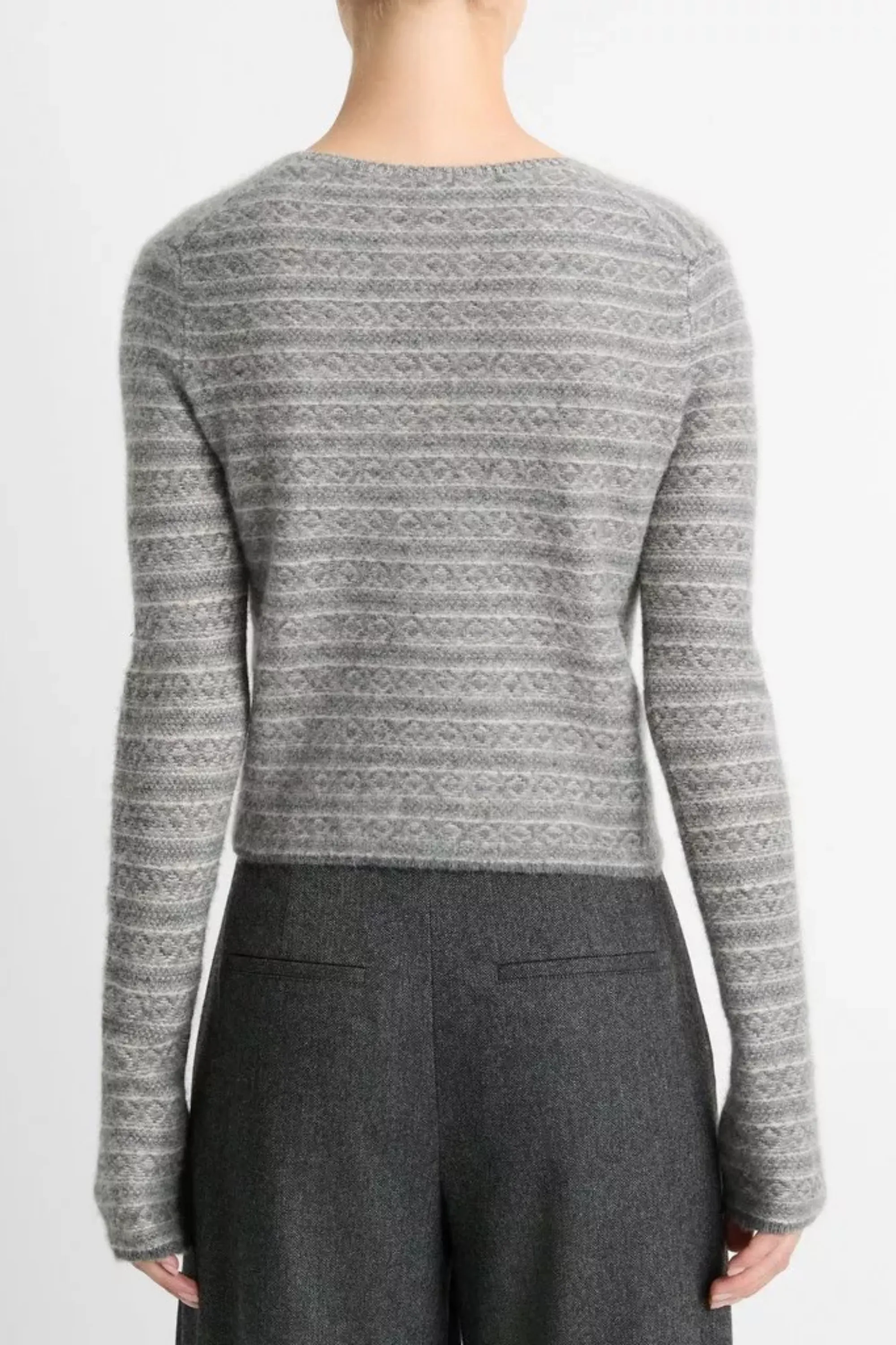 Vince Fair Isle Vneck