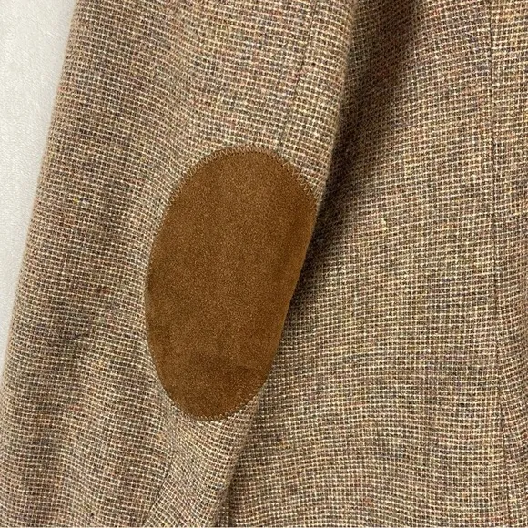 Vintage Pioneer Wear Women's Blazer Large Brown Western Wool Jacket USA Made