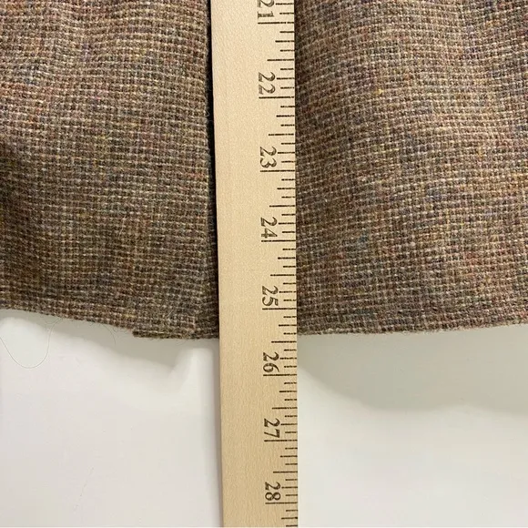 Vintage Pioneer Wear Women's Blazer Large Brown Western Wool Jacket USA Made