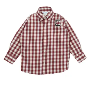 Vive La Fete University of South Carolina Embroidered Dress Shirt