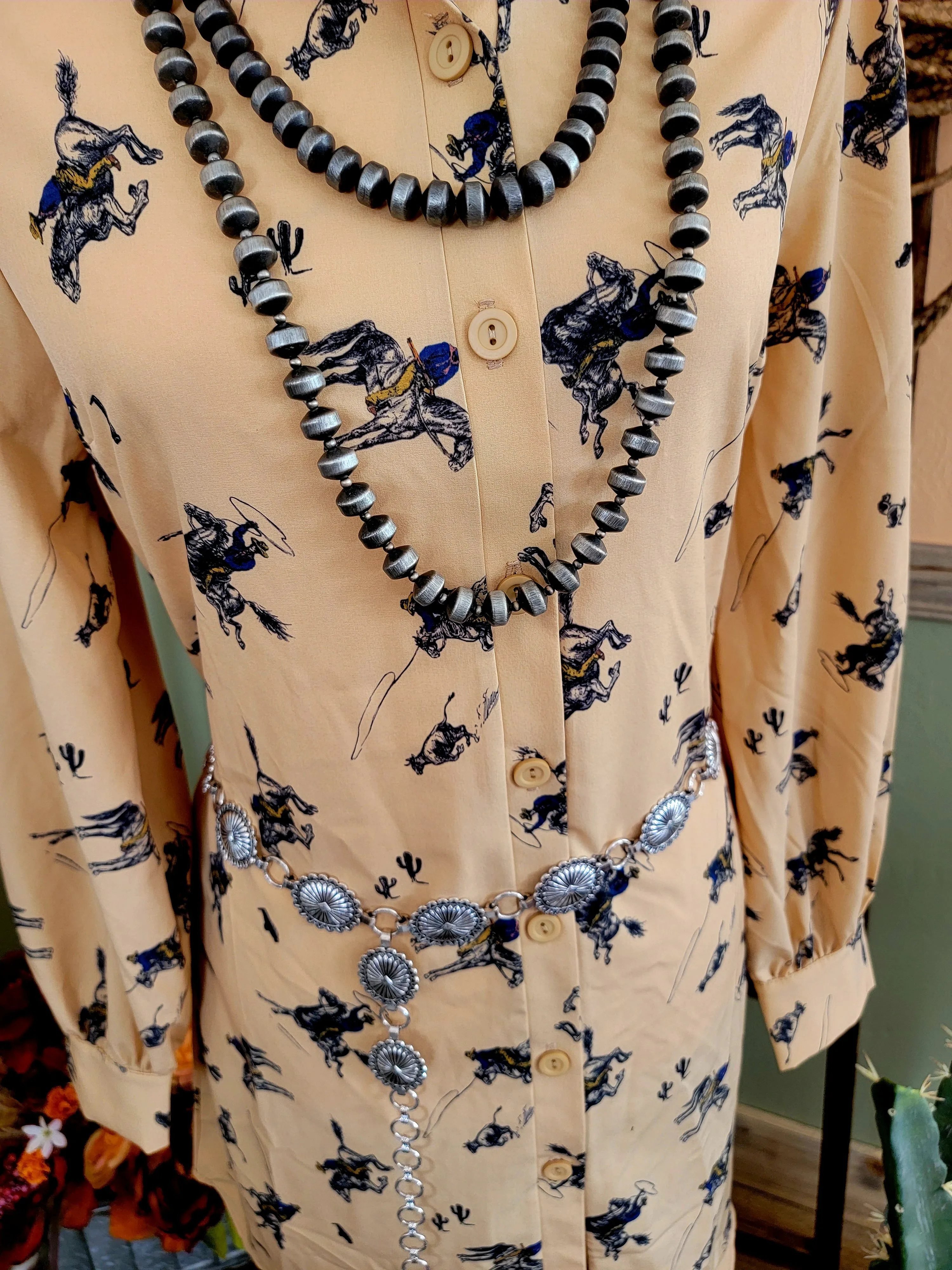 Waylon Button Dress