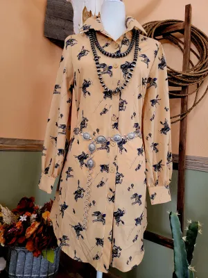 Waylon Button Dress