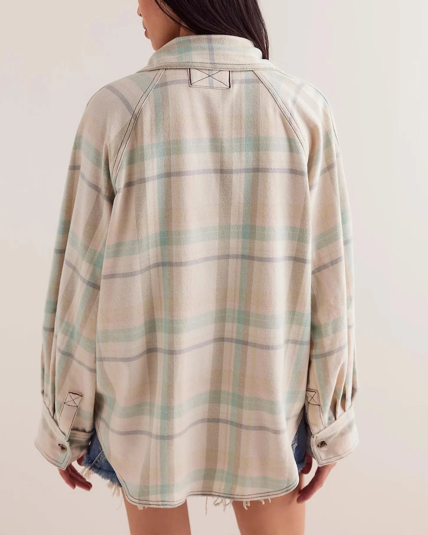We The Free Girl Meets Boy Plaid Shirt