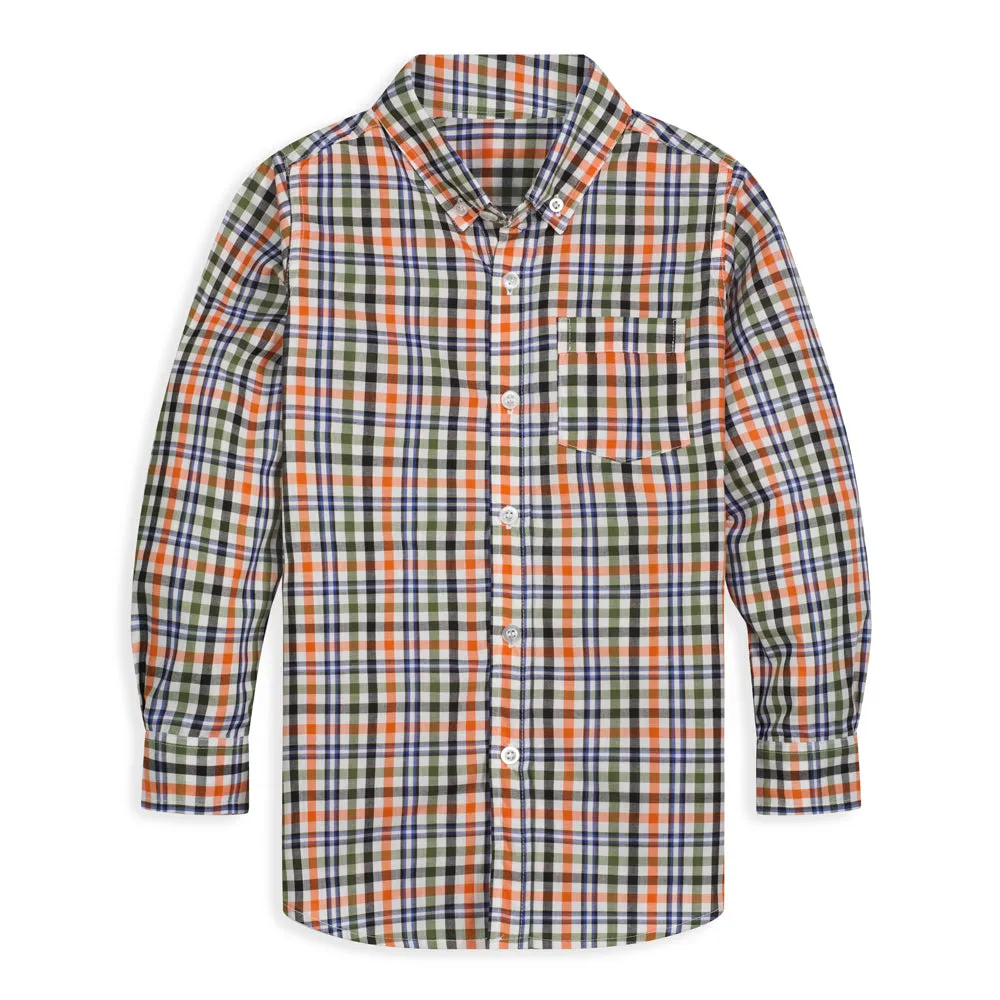 Welsummer Buttondown Shirt -- Claiborne Plaid